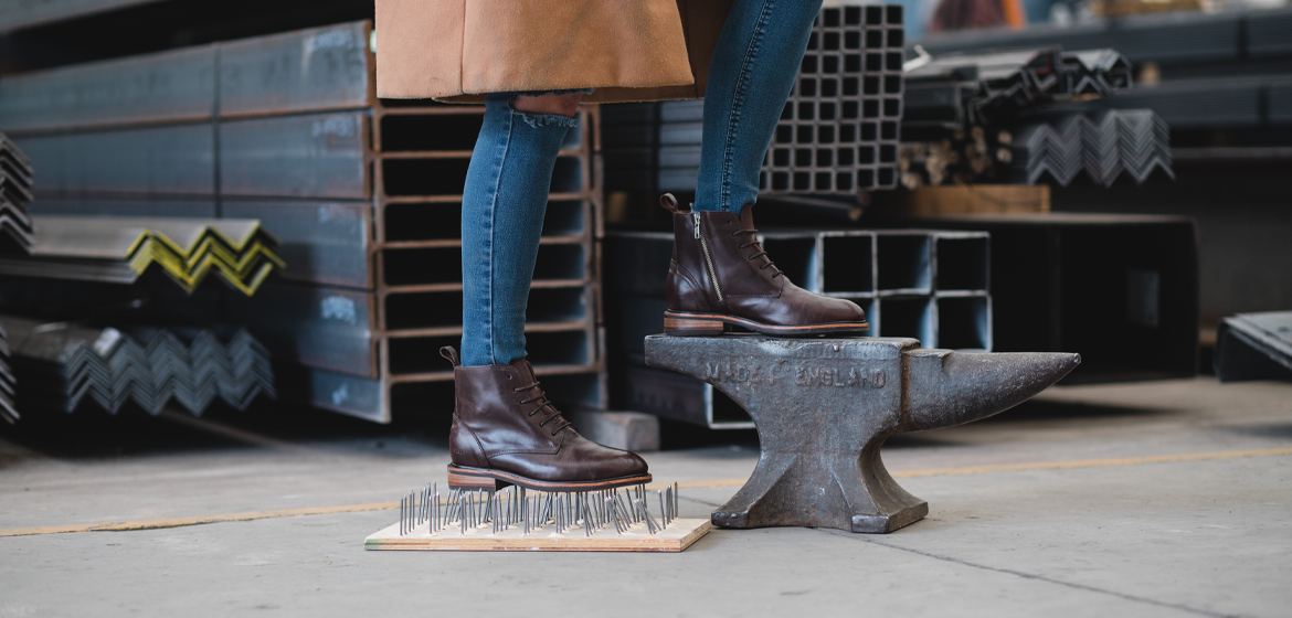 METICULOUSLY DESIGNED TO FULFILL WOMEN’S TASTE AND ALL SAFETY SHOE REGULATIONS