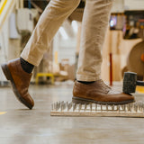 ZAPATO DERBY BOSTONIANO CON CASCO DE ACERO CAPTAIN AMBER