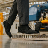 ZAPATO BOSTONIANO SPORT CON CASCO DE ACERO MASTER NEGRO MATTE