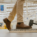 BOTA CHELSEA CON CASCO DE ACERO TULSA TOBACCO BOSS