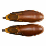 BOTA CHELSEA CON CASCO DE ACERO WALLACE AMBER