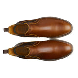 BOTA CHELSEA CON CASCO DE ACERO BECKS AMBER