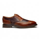 ZAPATO DE SEGURIDAD CON CASCO DE ACERO EAGLE CAFÉ