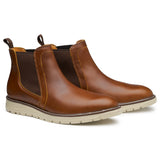 BOTA CHELSEA CON CASCO DE ACERO BECKS AMBER
