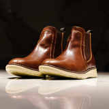 BOTA CHELSEA CON CASCO DE ACERO BECKS AMBER