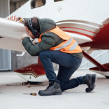 BORCEGUI DIELECTRICO CON CASCO DE POLICARBONATO DE ACERO 81 CONVOY CAFE