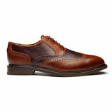 ZAPATO DE SEGURIDAD CON CASCO DE ACERO EAGLE CAFÉ