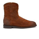 BOTA VAQUERA CON CASCO DE ACERO FULTON GINGER