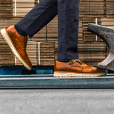 ZAPATO CON HEBILLA SPORT CON CASCO DE ACERO GRAND AMBER