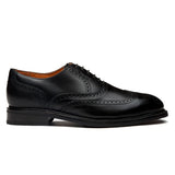 ZAPATO BOSTONIANO CON CASCO DE ACERO PILOT NEGRO