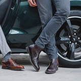 BOTA CHELSEA CON CASCO DE ACERO WALLACE CAFÉ