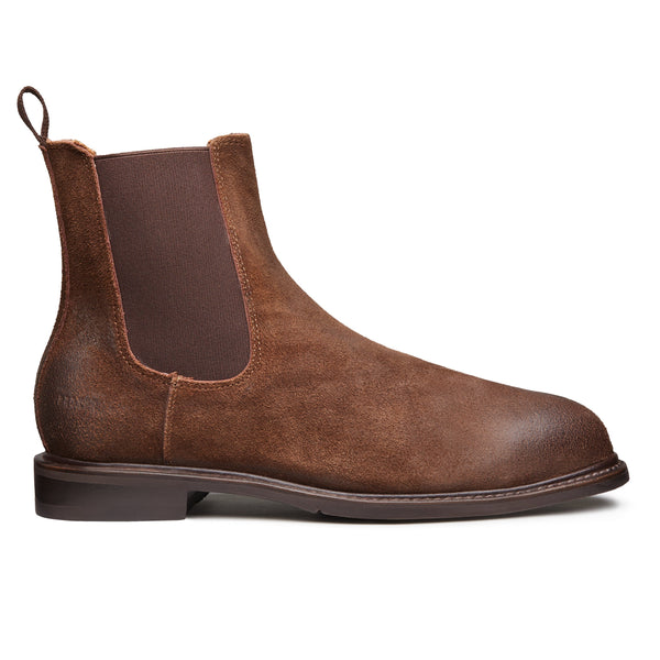 Bronx Steel Toe Chelsea  Boot Moka