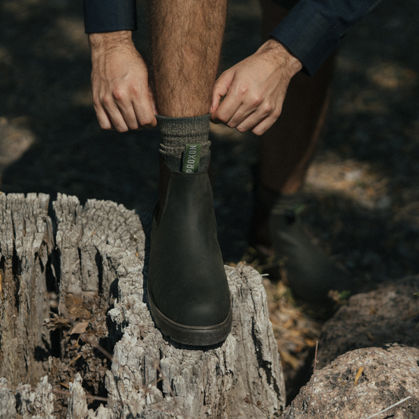 SOFT TOE RAINIER BLACK BOOT