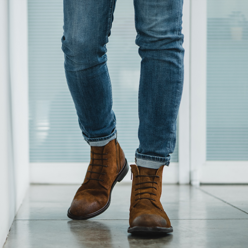 STEEL TOE LACE UP BOOT MICH GINGER Proxon Premium Workwear